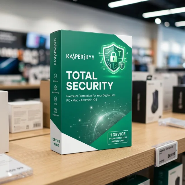 Kaspersky Total Security (1 Device / 1 Year)