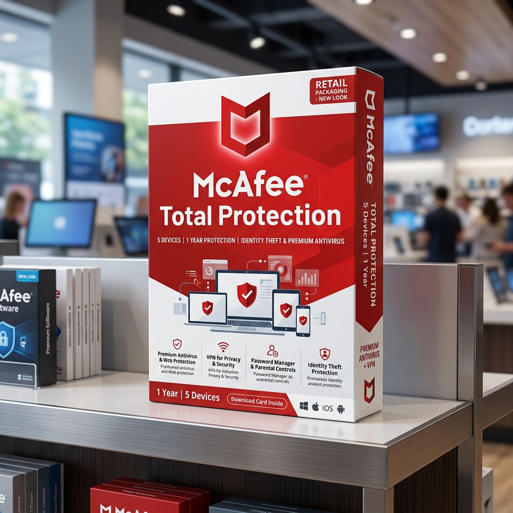 McAfee Total Protection (5 Devices / 1 Year)